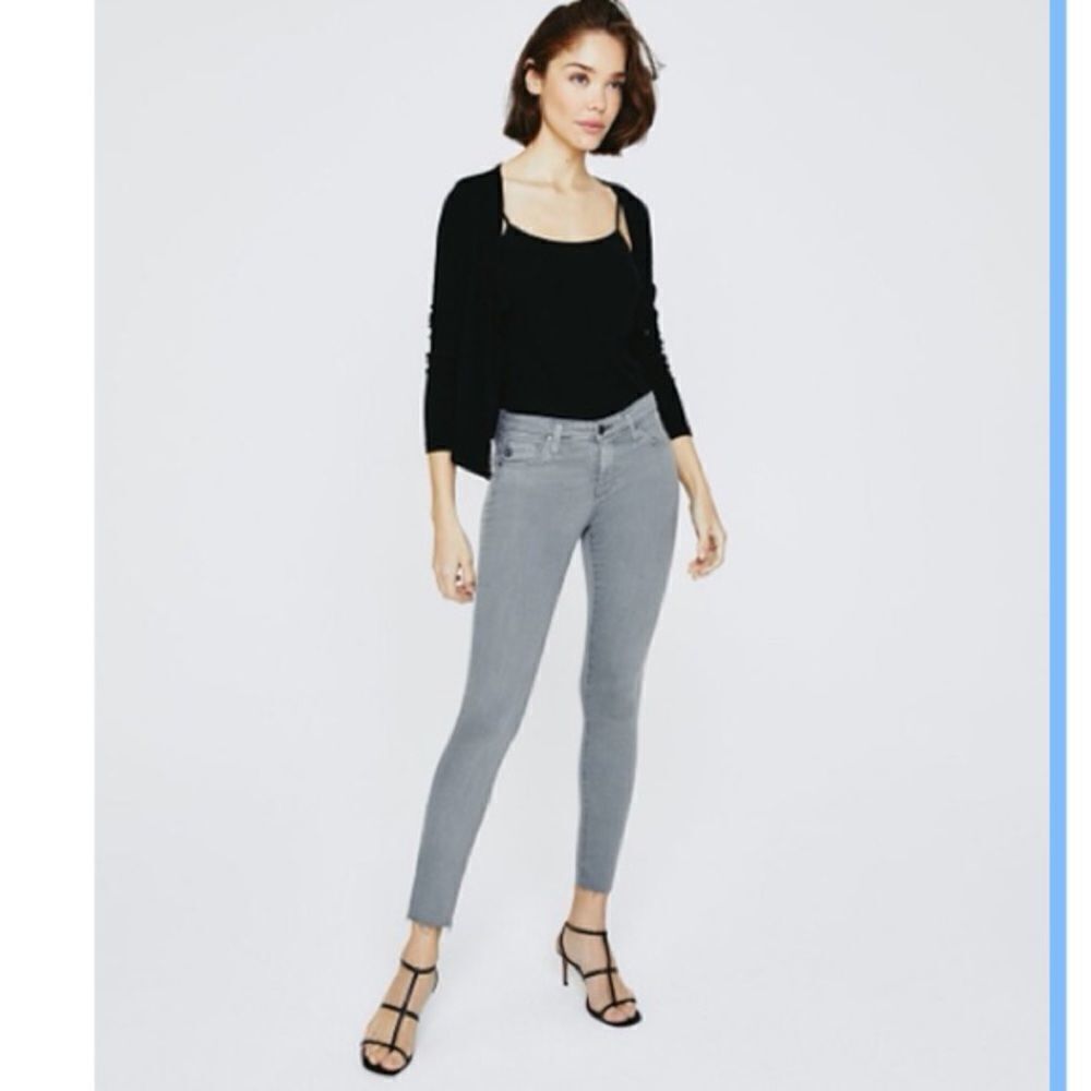 Adriano Goldschmied jegging ankle gray jeans